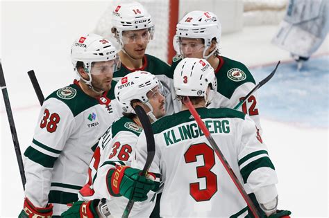 Wild extend points streak to 12 games with 5-2 victory at San Jose